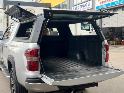 Kунг на кузов Changan Hunter Plus 2 стекла алюминиевый - фото 3